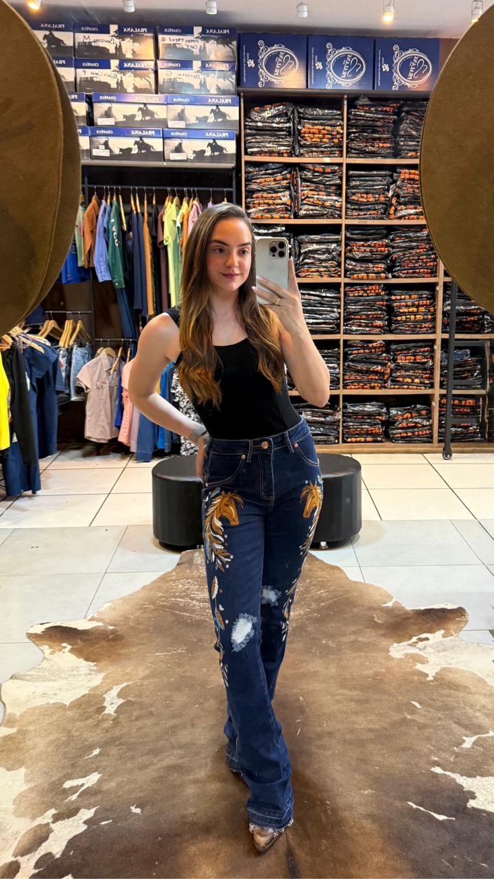 Coleção Calças Jeans Femininas – Estilo Country Premium - foto 17