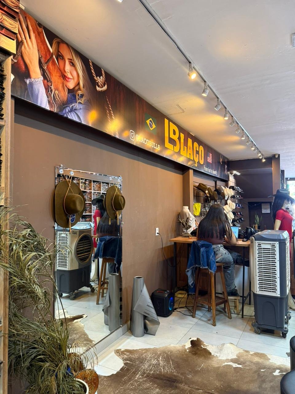 Interior da loja